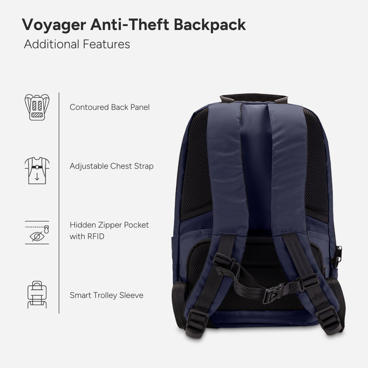 Voyager Anti Theft Backpack