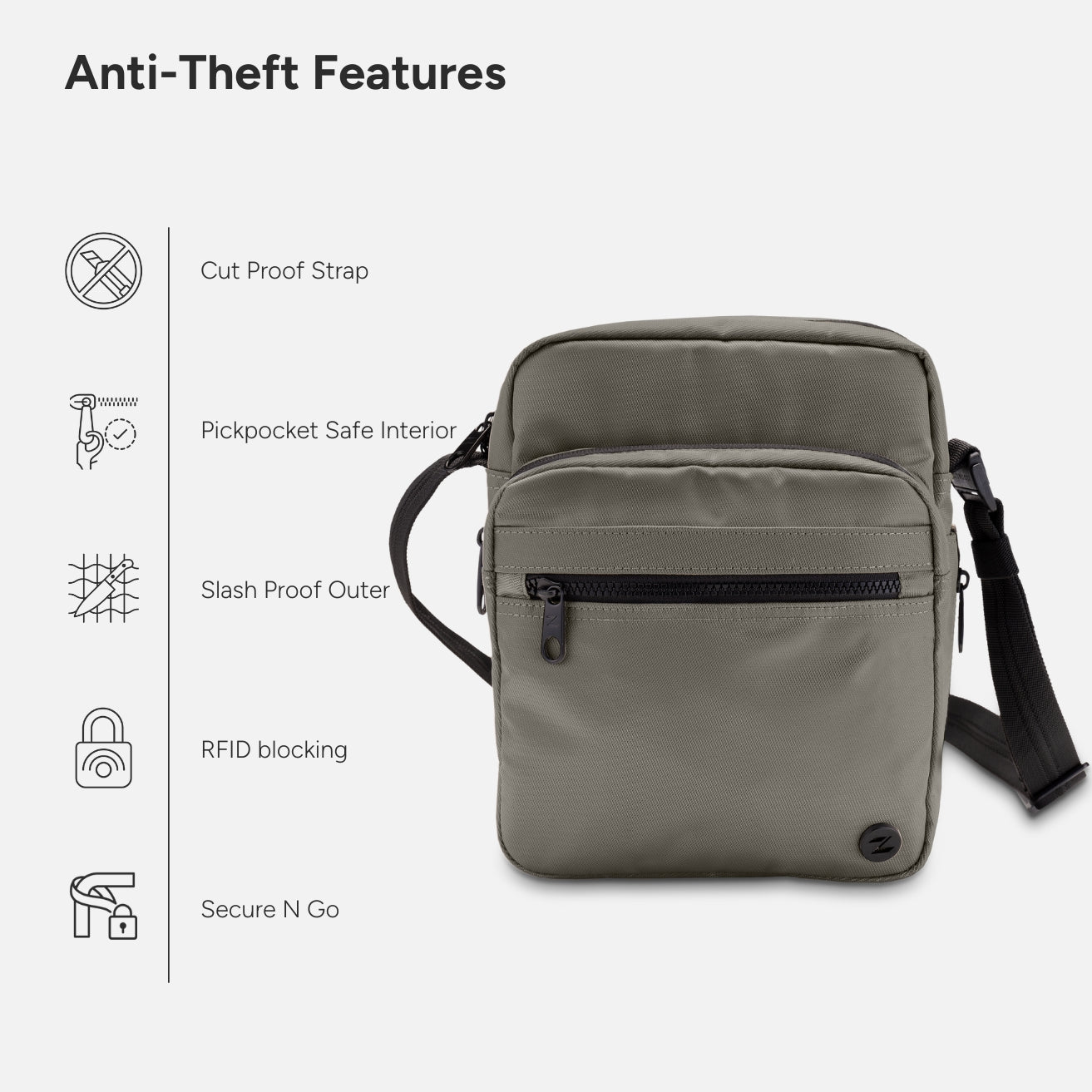 Rfid messenger bag on sale