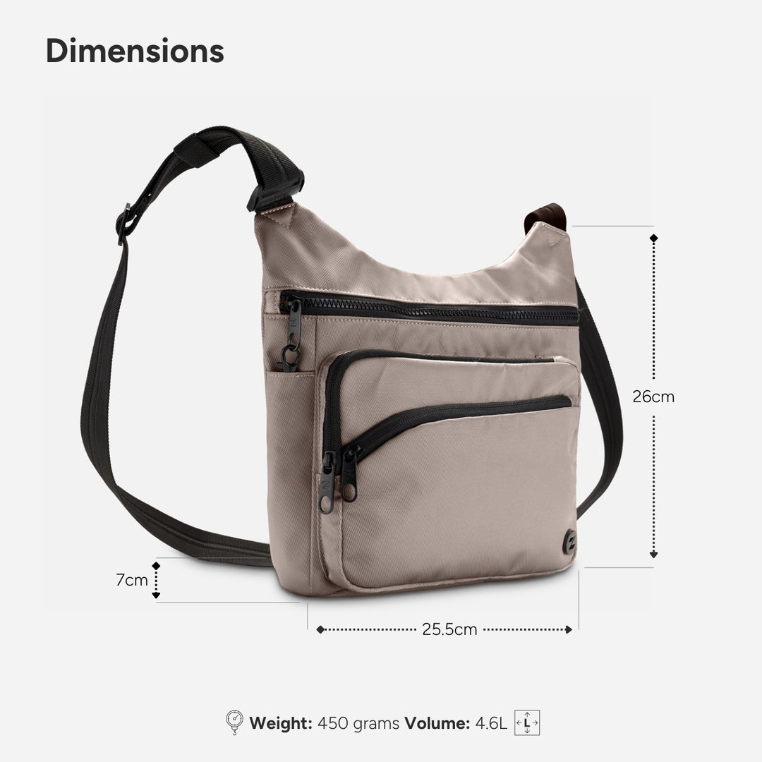 Aspen Anti-Theft Crossbody Organiser