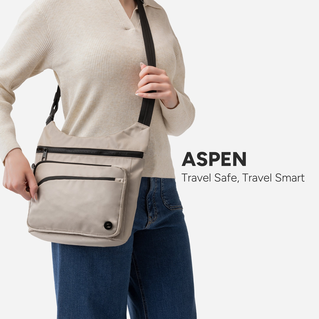 Aspen Anti-Theft Crossbody Organiser