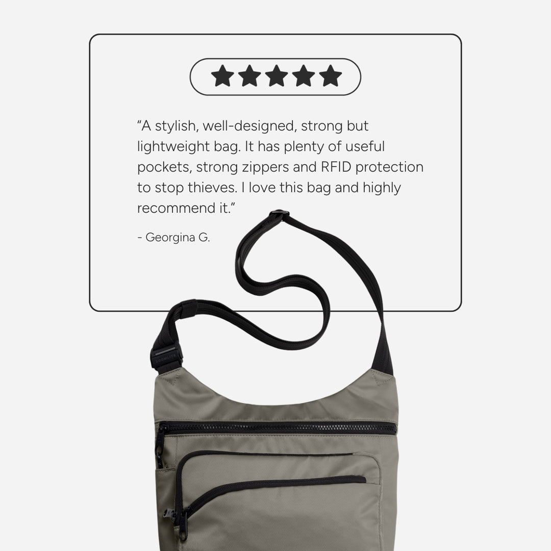 Aspen Anti-Theft Crossbody Organiser