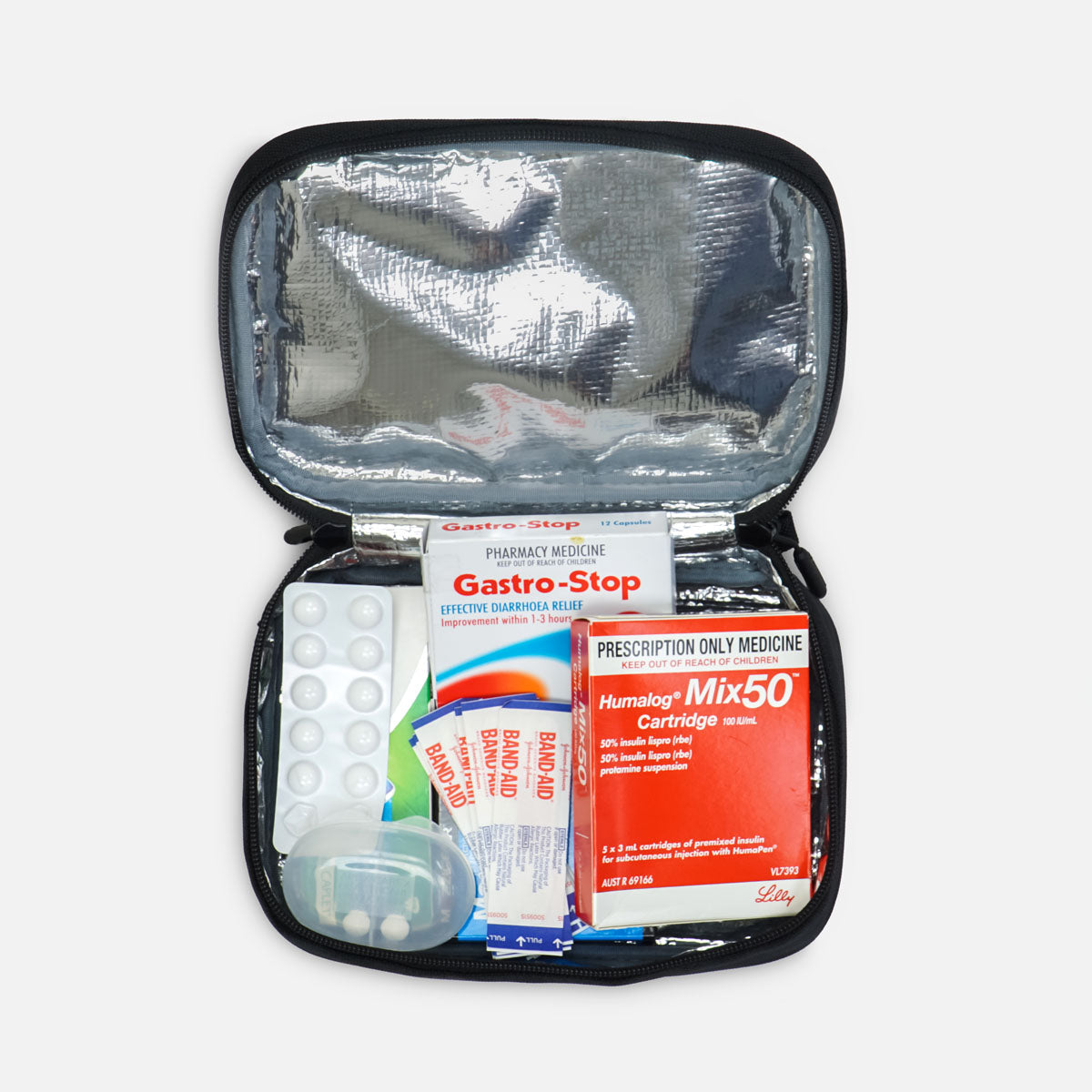 Razbag Medication Bag Medicine Organizer, Secure, Discrete, Pill Bottle  Organizer for 20 Pill Bottles of Various sizes. Includes Weekly Pill Box.  Portable, Lockable, On-the-Go Easy to Use Medicine Bag - Walmart.com