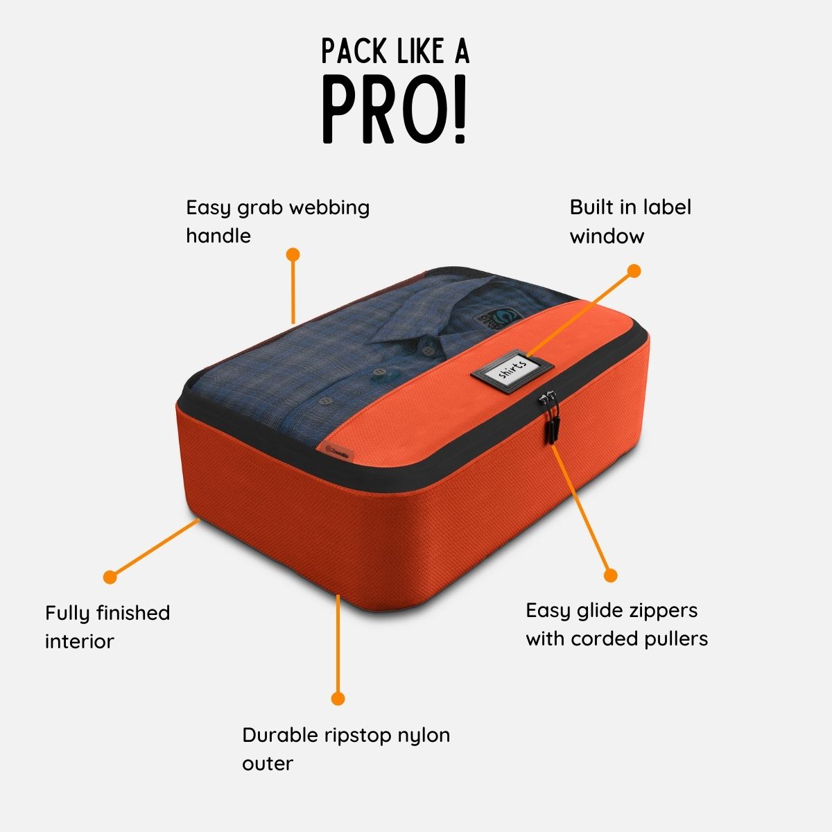 Pro packing 2025 cubes set